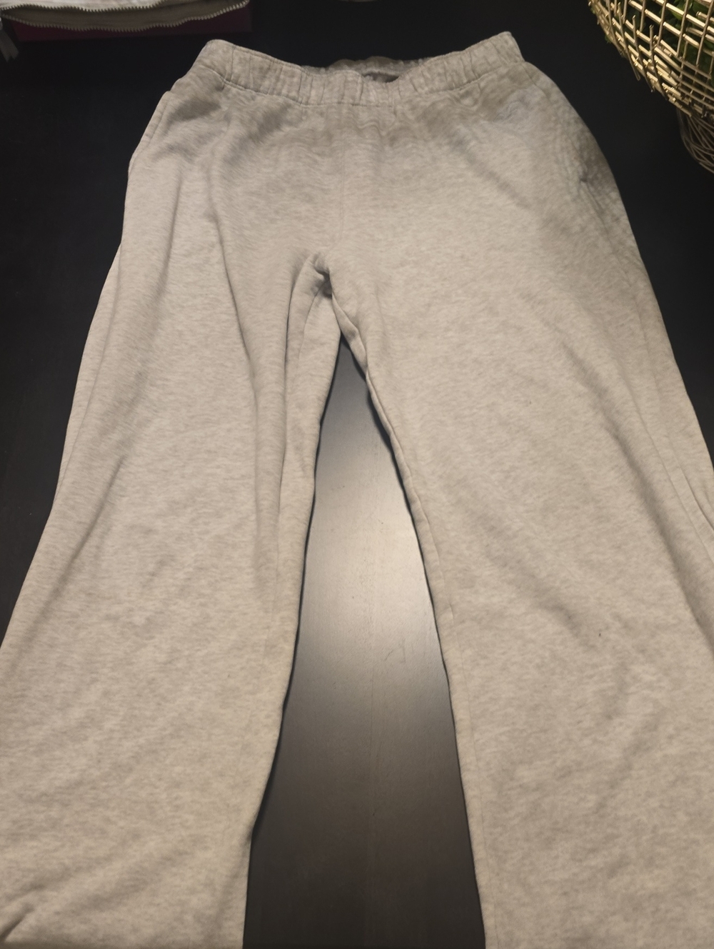 Hollister Ultra High Rise Light Gray Sweatpants